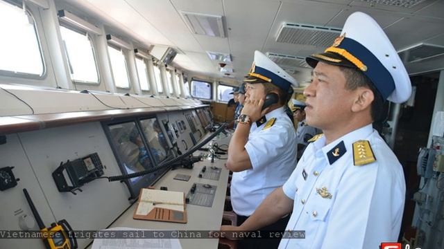 Vietnamese frigates sail to China for naval review смотреть онлайн