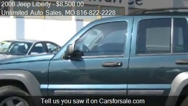 2006 Jeep Liberty Sport 2WD - for sale in Kansas City, MO 64 смотреть онлайн