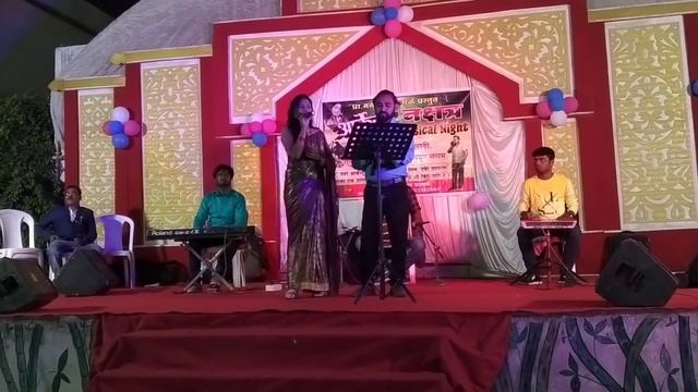 Ye Dil Tum Bin||live performance Namrata & Swapnil||nadomkar present orchestra group💞❣️#live смотреть онлайн