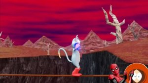 привет я Даша а это животное часть 2#, Даша и животное в аду,