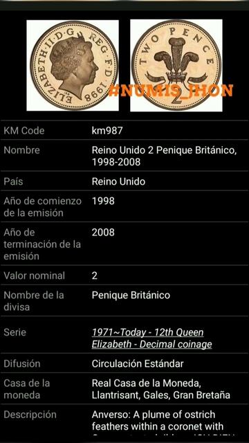 #numis_jhon #coleccionismo #numismaticaparatodos #reinounido #colombia #colecciones #coin смотреть онлайн
