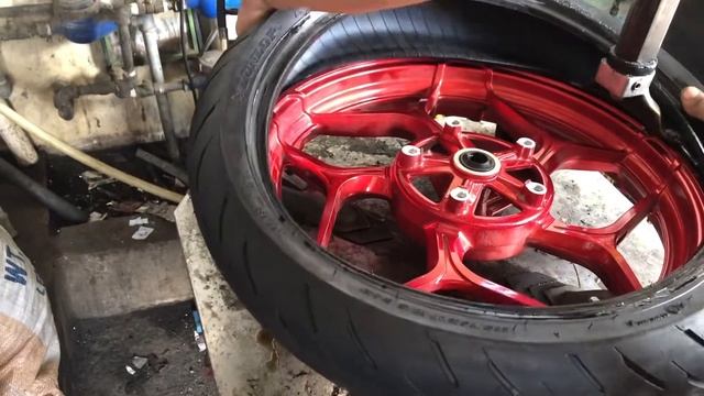 150/60/17 & 110/70/17 Dunlop Tire To Asio Mags | CBR 150 V1 |