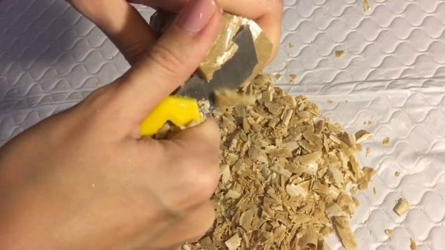 Резка хоз. мыла замороженного ASMR АСМР без голоса Сухое мыло мыльная стружка смотреть онлайн