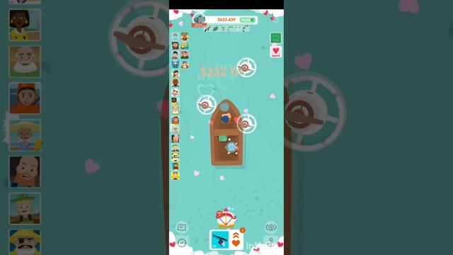 как поймать чаек  в игре Hoked Inc