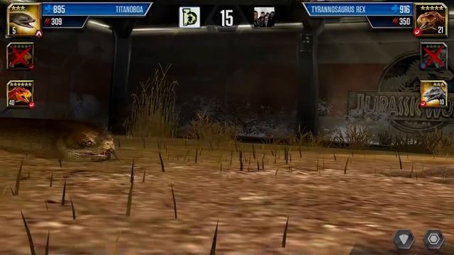Jurassic World - New Titanoboa Standard Attack Animations смотреть онлайн