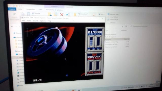 Master System EMU Super Space Invaders Game Type Advanced Skill Hard 32350 смотреть онлайн