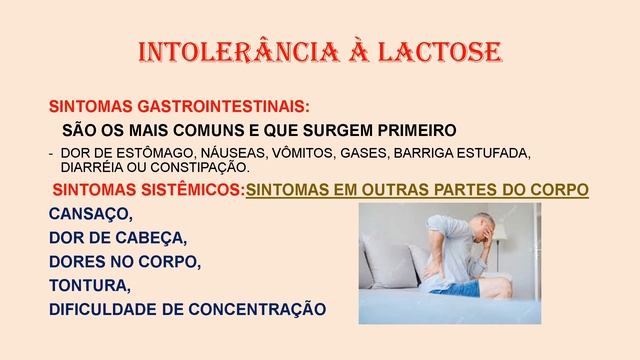 INTOLERÂNCIA À LACTOSE COMO CAUSA DAS DORES CRÔNICAS смотреть онлайн