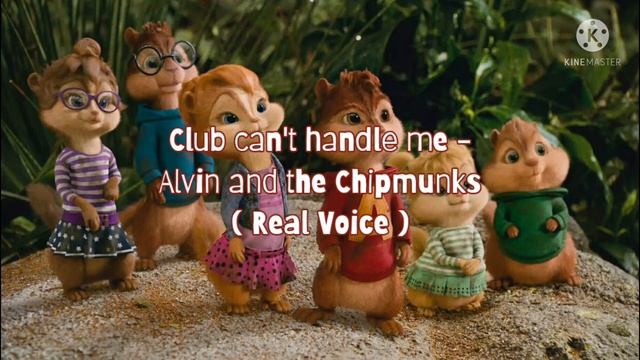 Club can't handle me - Alvin and the Chipmunks ( Real Voice ) смотреть онлайн