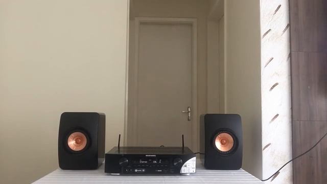 Receiver Marantz Nr -1608 Vs Speakers KEF LS 50  (2018)