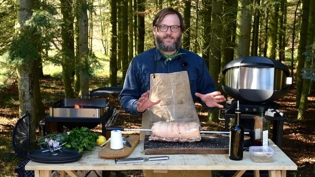Bad Boy Sandwich med Italiensk porchetta på Morsø Grill ´17 og den nye Churrasco смотреть онлайн
