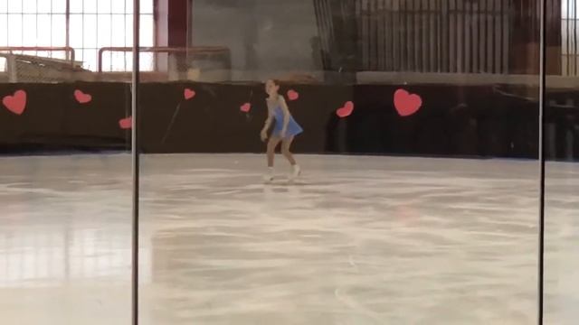 9 Year Old Ice Skating to Anastasia Once Upon A December смотреть онлайн