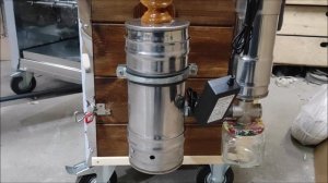 Дымогенератор и щепа для него.