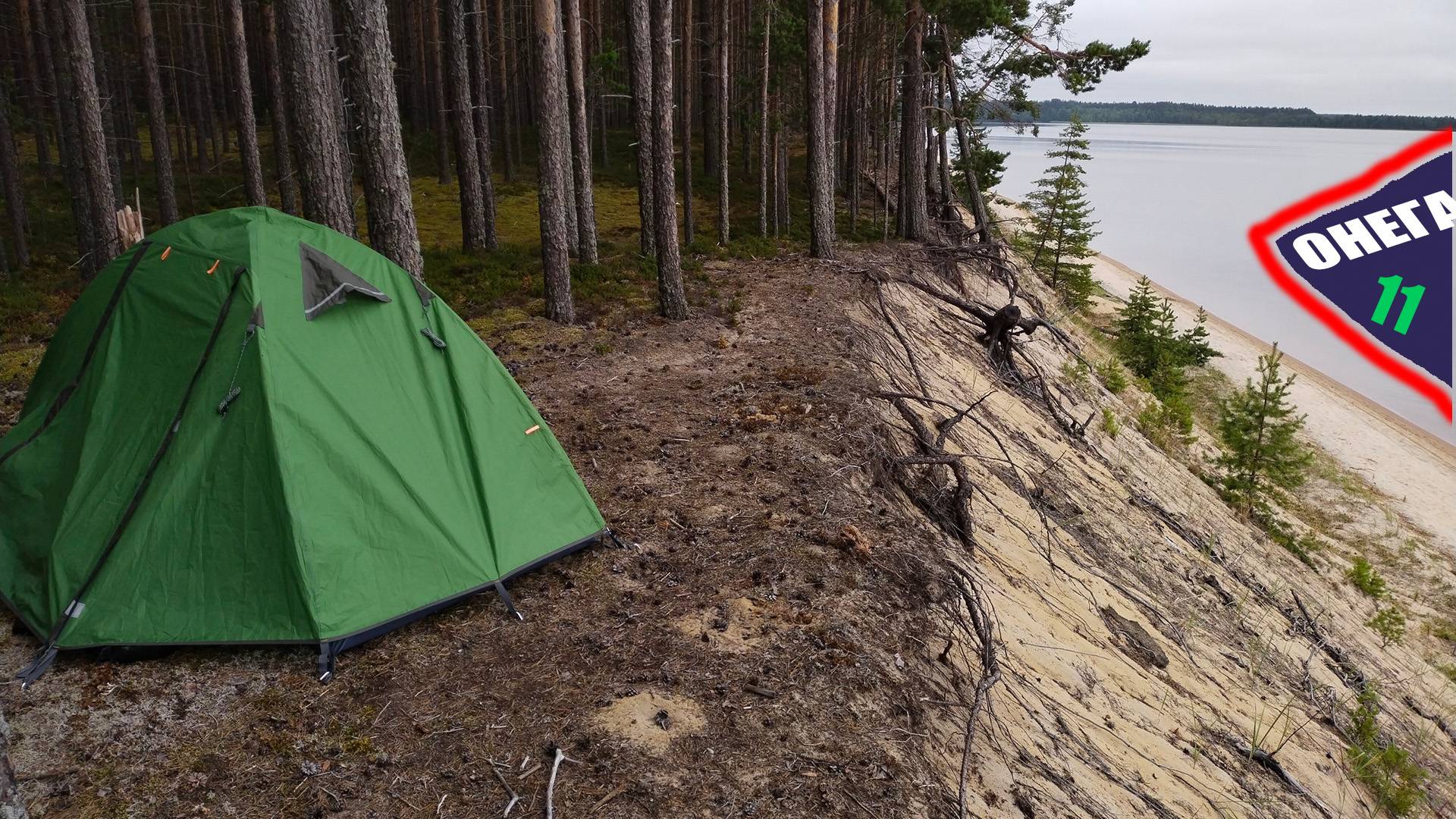 Вело ТУР вокруг "ОнегО". День 11. Днёвка на Чёлмужской косе. Лесные прогулки и хрючево с Балтикой.