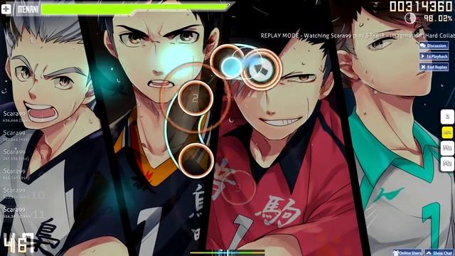 [Osu!] SPYAIR - Imagination [Hard] смотреть онлайн