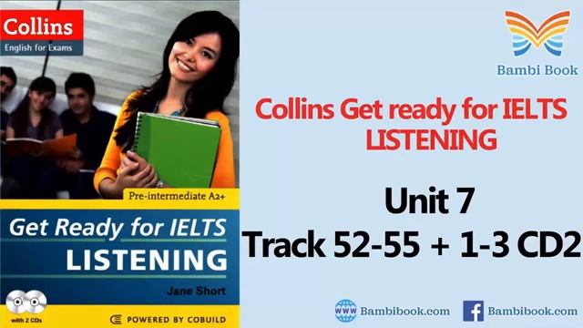 Collins Get ready for IELTS Listening Unit - 7 смотреть онлайн