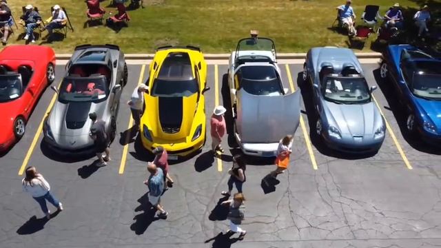 I crashed my drone while filming the Corvettes смотреть онлайн