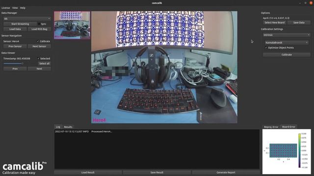 Measure intrinsic camera parameters with camcalib смотреть онлайн