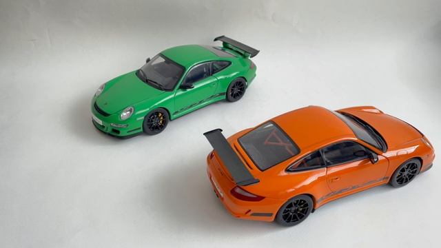 Review AUTOart 1/18 - Porsche 911 997 GT3 RS 3.6 2007 смотреть онлайн