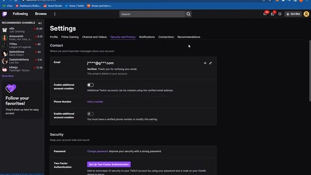 How To Change Your Account Password on Twitch PC смотреть онлайн
