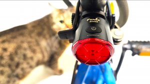 Велофара задняя с автоматическим режимом торможения Fenix BC06R #bike #flashlight #automobile #edc