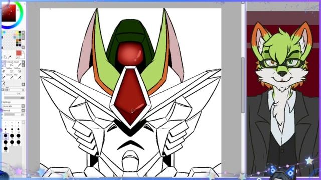 Speed Paint - Twitch Redeem Gundam Daihatsu смотреть онлайн