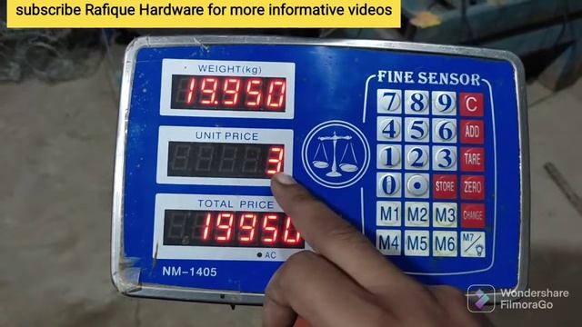 Fine sensor NM-1405 weighing scale calibration| смотреть онлайн