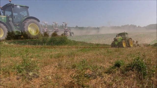 John Deere | Aratura 2015| Plowing 2015 смотреть онлайн