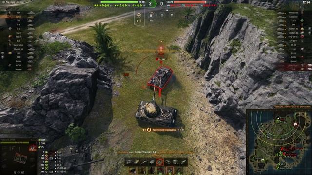 Читерский бой на ИС3 с МЗ "Сапсан" смотреть онлайн