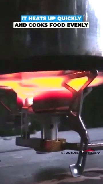 Stainless Steel Cassette Stove Strong Gas Stove Cooker Camping Picnic Equipment#campingday смотреть онлайн