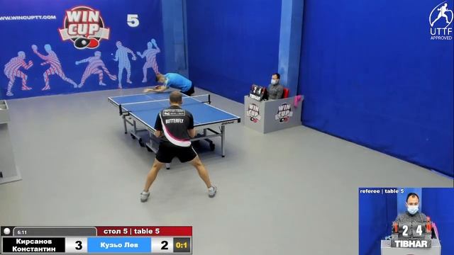 20:00 Кирсанов Константин 0-3 Кузьо Лев cтол 5 ЮГ- 3 13.12.21 смотреть онлайн