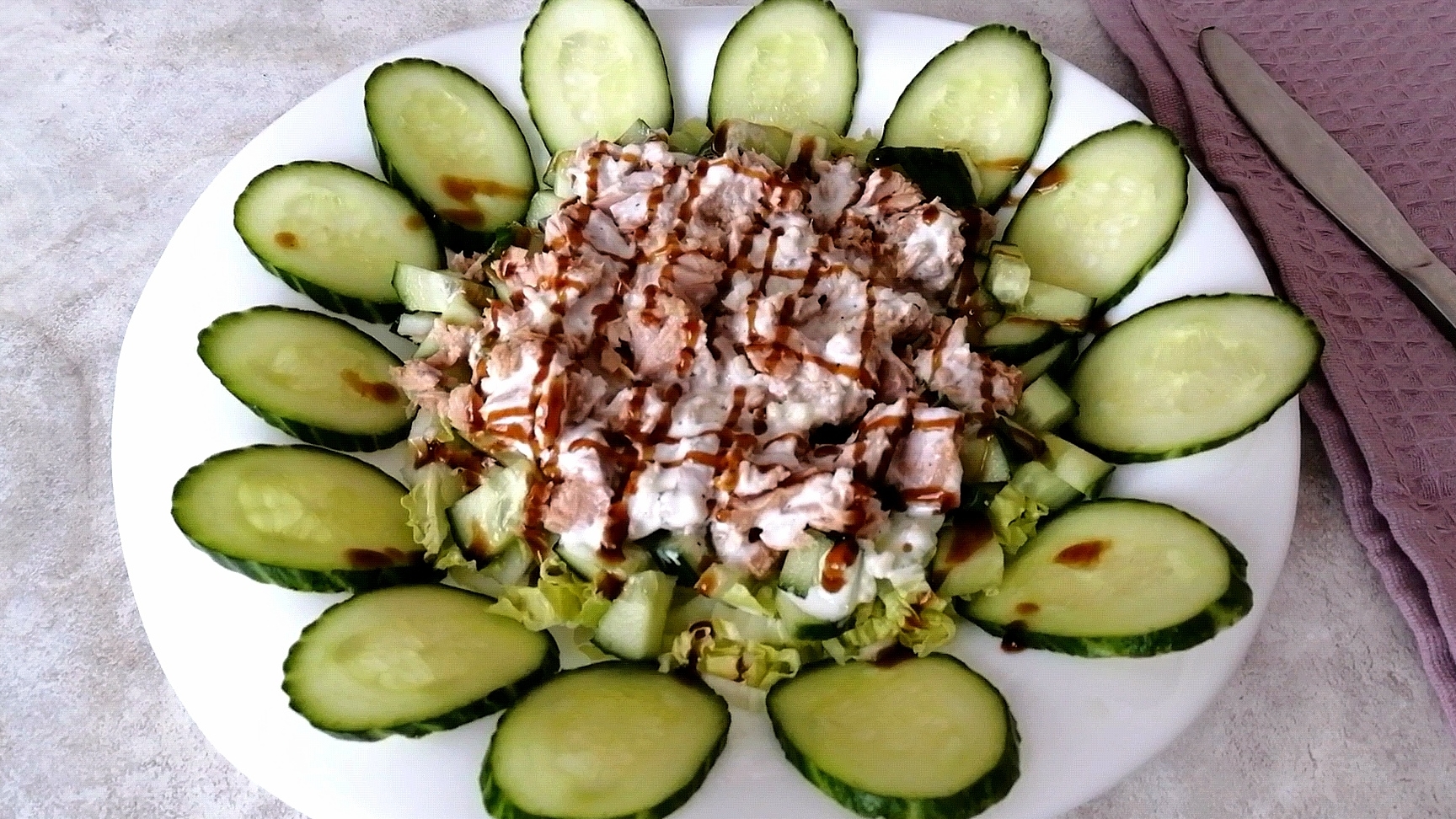 Салат на все случаи, кто на диете, у кого пост. Готовлю ПП салат. Сытно, вкусно и быстро смотреть онлайн