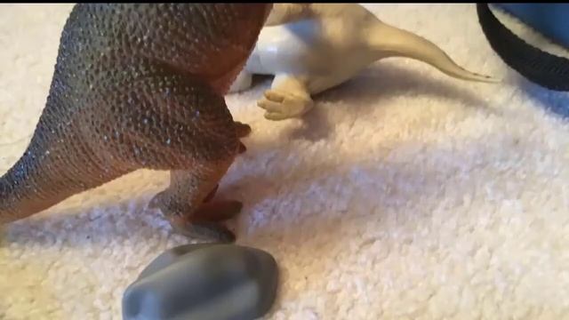 Dinosaur Fight Quarter Finals 1! Mapusaurus vs Iguanodon смотреть онлайн