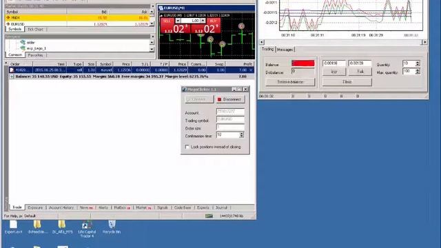MegaClicker. Autotrading without EA. Setup смотреть онлайн