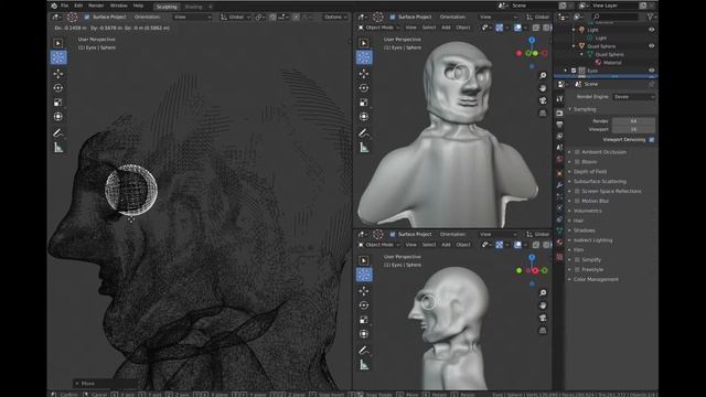 Blender 2.82 බාවිතා කර සාමාන්ය මනුෂ්ය මුහුණක් අබන්නේ කෙසේද යන්න දල වශයෙන් පැහැදිලි කිරීමක් смотреть онлайн