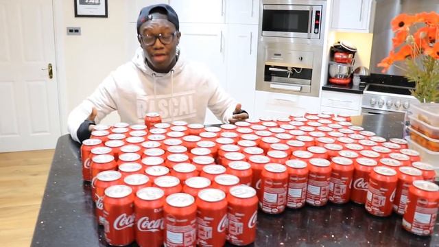 Drinking 100 Coca Cola Cans смотреть онлайн