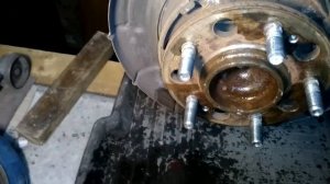 Замена колодок ручника Киа Спортейдж 1.7 TDI 2013 🇺🇦