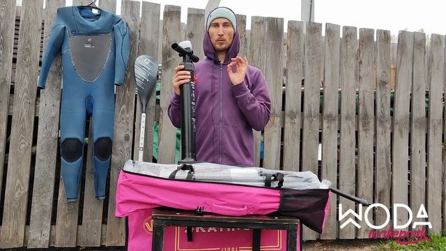 Распаковка и обзор САП (SUP) доски Skatinger.