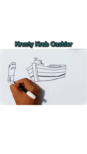 Krusty Krab Cashier, Kraby Petty and Customer, Story #shorts #shorts смотреть онлайн