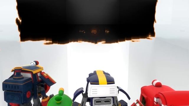 Роботы - поезда. 23 серия - Кей и Дюк.