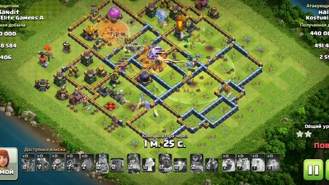 clash of clans. 3 clone hydra. corner base. смотреть онлайн