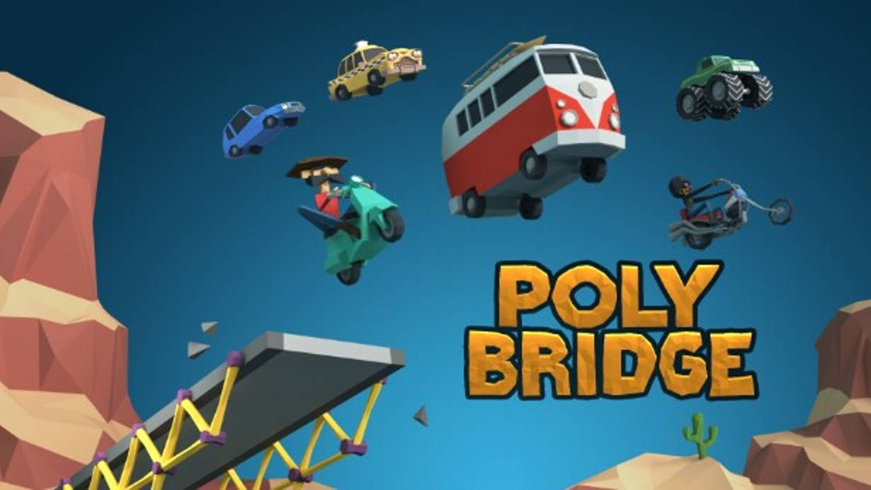 Мои любимые игры #2 ► Poly Bridge ► Стрим смотреть онлайн