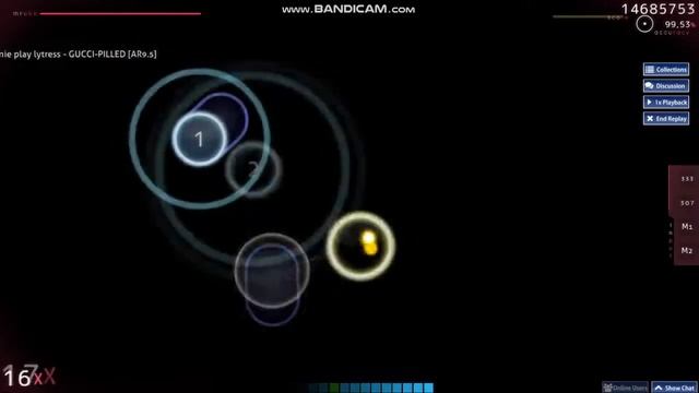 lytress - GUCCI-PILLED [osu!] смотреть онлайн