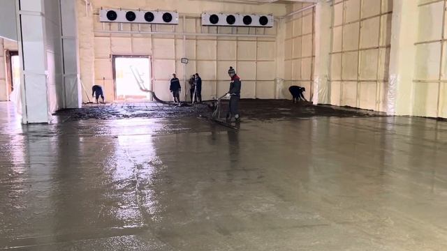 Промышленные бетонные полы с топпингом для морозильной камеры смотреть онлайн