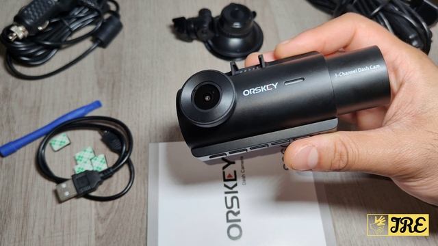Orskey 3 Channel Dash Cam S960 (Review) смотреть онлайн
