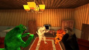 Monster cat horror fight. 🥊👊 Cat Fred Evil Pet. #games #gameplay #animation