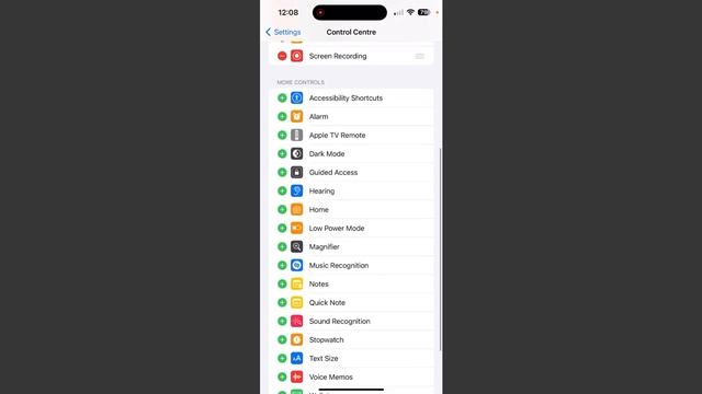 iPhone 14, 14 Pro Camera icon Set in Control Centre смотреть онлайн