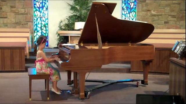 Clara & Olivia - 06.02.12 Miss Donna Students Piano Recital смотреть онлайн
