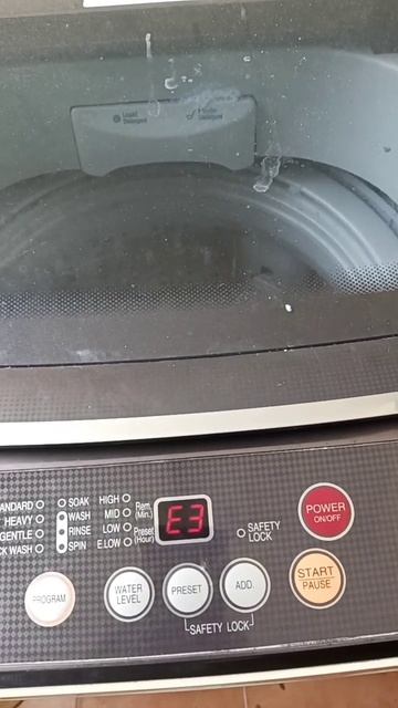 Sharp 8.0kg Washing Machine Error E3 Problem смотреть онлайн