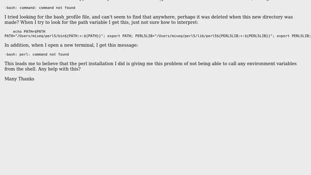 Unix & Linux: Terminal has cannot find any commands! смотреть онлайн