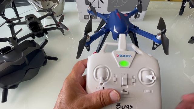 DROCON Blue Bugs 3! Best Budget Drone To learn FPV! Brushless Motors and Very Powerful! смотреть онлайн